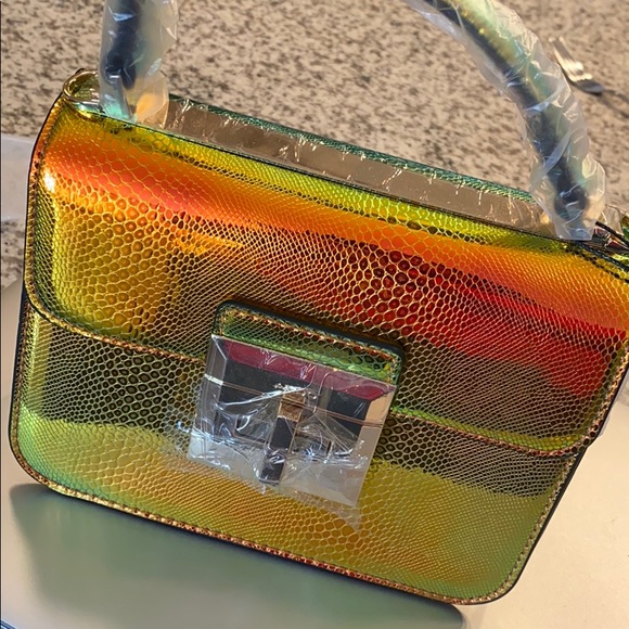 Steve Madden Open toe shoes and matching purse - Picture 5 of 6